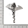 Retro 304 Stainless Steel Big Pendants STAS-I205-35AS-3