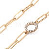 Star & Moon & Cross Brass Lariat Necklaces Sets NJEW-JN03041-13
