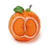 Opaque Resin Imitation Fruit Pendants LS-RESI-H045-01A-01-1