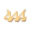 304 Stainless Steel Pendants STAS-D382-04D-G-1