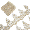5Yards Polyester Flower Lace Ribbon OCOR-NB0002-81-1