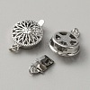 Brass Box Clasps LS-KK-WH0079-16B-P-2