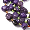 Natural Agate Beads Strands G-F825-G01-01D-4