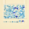 156Pcs 9 Styles Handmade Millefiori Glass Beads LAMP-FS0001-33-6