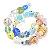 Handmade Mixed Styles Lampwork & Glass Beads LAMP-G170-03-3