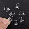 Plastic Clip-on Earring Findings LS-X-KY-F007-03-1