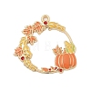 Thanksgiving Day Alloy Enamel Pendants FIND-Z064-03E-1