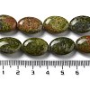 Natural Unakite Beads Strands G-P528-M17-01-5