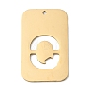 304 Stainless Steel Pendants STAS-D200-01Q-G-1