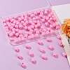 120Pcs Opaque Resin Beads FIND-SC0019-26A-7
