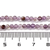 Natural Purple Lodolite Quartz Beads Strands G-A235-A01-02-5