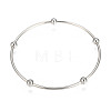 304 Stainless Steel Bangle Sets BJEW-O115-85-6