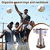 Baseball T Bar Wood Ring Display Stands RDIS-WH0019-22-7