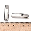 304 Stainless Steel Tube Beads STAS-A138-02P-3