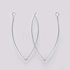 304 Stainless Steel Earring Hooks X-STAS-K184-05-01P-2