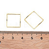 Brass Beads Frames KK-M288-01G-F-3