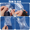 150Pcs Inflatable PE with PA Plastic Bags ABAG-CO0001-04A-4