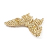 Alloy Rhinestone Brooch for Clothes Backpack JEWB-Q030-54G-3