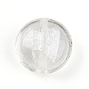 Handmade Silver Foil Glass Beads SLF15mmY-07-1