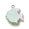 Opaque Resin Pendants RESI-D055-095P-3