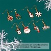 DIY Christmas Earring Making Kits DIY-TA0002-86-14