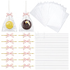 60Pcs Paper Sticks DIY-AR0005-45-1