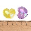 UV Plating Transparent Acrylic Beads AC-CBAEEF4-01-3