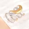 304 Stainless Steel Cuff Open Rings SA-H001-11GP-1