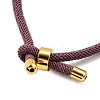 Braided Nylon Cord Bracelet Making MAK-A017-D03-14G-2