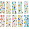 10Pcs 10 Styles Flower Printed Felt Necklace Display Cards DIY-SC0033-86C-7