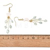 304 Stainless Steel Glass Dangle & Drop Earrings EJEW-JE07525-5