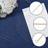 32Pcs 2 Colors Brass Stud Earring Findings KK-BBC0026-02-6