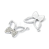 Animal Theme UV Plating Alloy Crystal Rhinestone Pendants ALRI-T012-07D-P-2