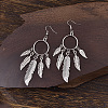 Zinc Alloy Dangle Earrings for Women WG349F2-01-1