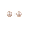 Natural Cultured Freshwater Pearl Stud Earrings EJEW-JE07273-3