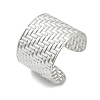 304 Stainless Steel Cuff Bangles for Women BJEW-Z096-05P-4