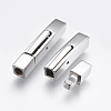 Tarnish Resistant 304 Stainless Steel Bayonet Clasps STAS-E427F-3P-3