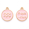 Alloy Enamel Pendants LS-X-ENAM-S124-01A-09J-1