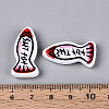 Printed Opaque Resin Beads RESI-N043-22D-4