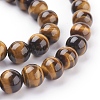 Natural Tiger Eye Beads Strands X-G-G099-10mm-4-3