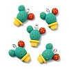 Resin Pendants RESI-C002-25-1