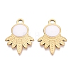 303 Stainless Steel Enamel Pendants STAS-Q110-36G-02-1