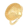 Brass Cuff Open Rings KK-CBA960E-13B-G-4