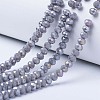 Electroplate Glass Beads Strands LS-EGLA-A034-P6mm-B17-1