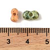 Baking Paint Glass Beads DGLA-G004-02G-3