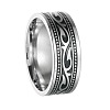 Retro Viking 201 Stainless Steel Finger Rings for Men FS-WGFAFFE-18-1