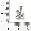 Brass Micro Pave Cubic Zirconia Pendants KK-A300-02P-K-3
