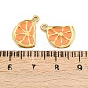 304 Stainless Steel Enamel Pendants STAS-Z166-23D-G-3