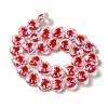 Handmade Glass Beads Strands LAMP-K037-09B-2