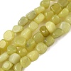 Natural Lemon Jade Beads Strands GG-CBA9392-08-2
